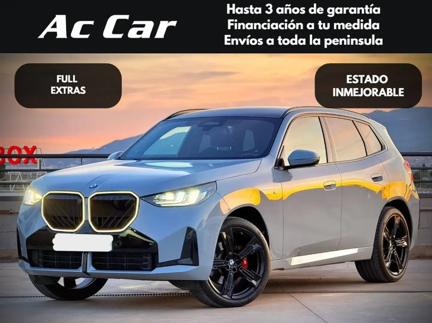 BMW X3 20d xDrive Gris - 1