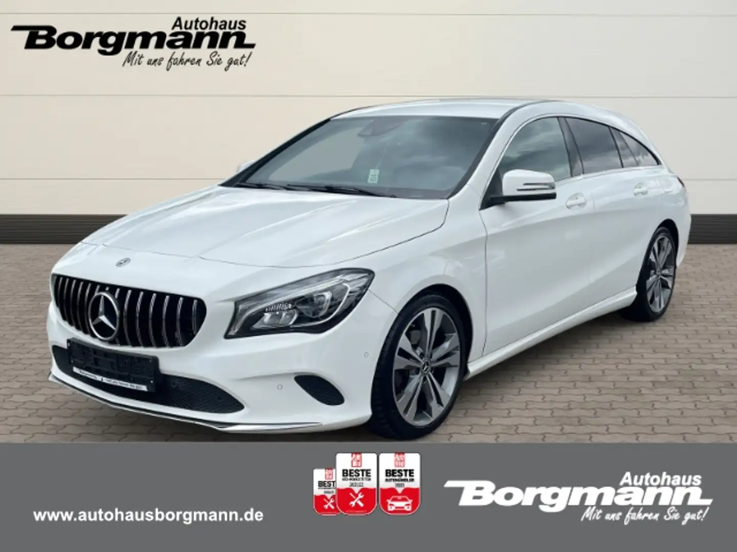 Mercedes-Benz CLA 220 4Matic Sitzheizung - Keyless Go - Bluetooth Weiß - 1