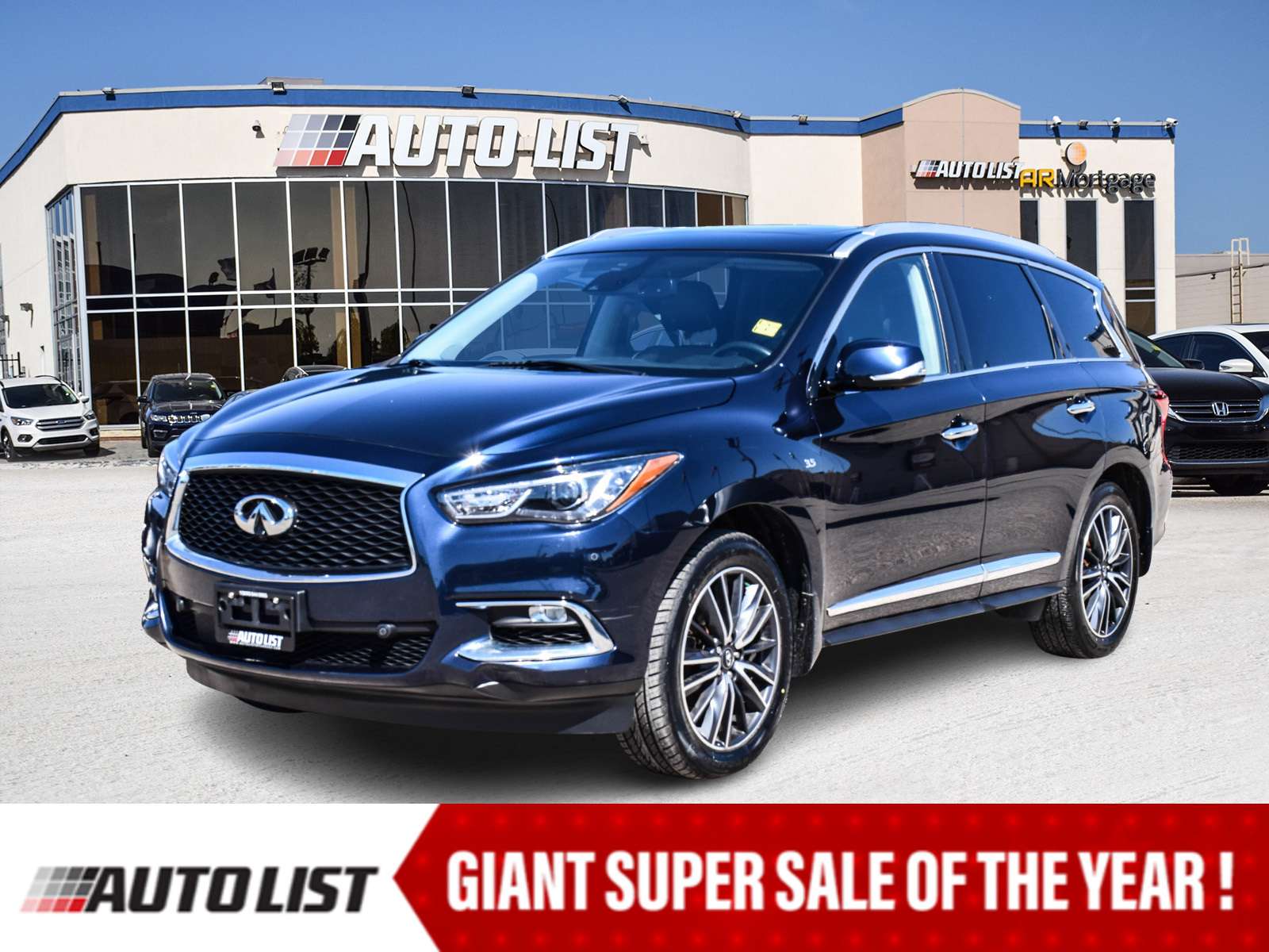 2020 Infiniti QX60 PROACTIVE*7 SEATS*4WD*HTD SEATS*PANOROOF*LEATHER*