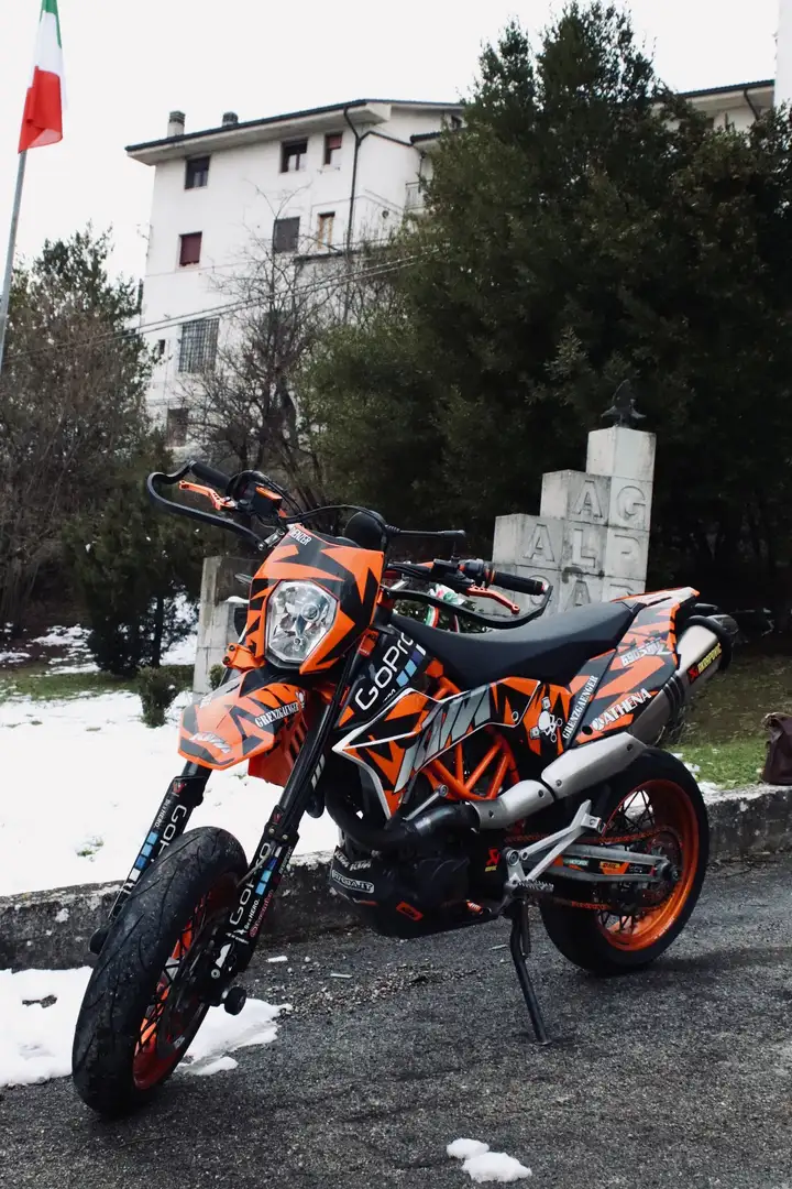KTM 690 SMC R Depo a libretto Orange - 2