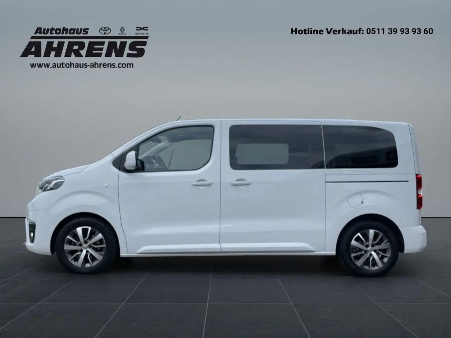 Toyota Proace 2,0D L1 Verso Shuttle Comfort Navi Klimaauto Weiß - 2