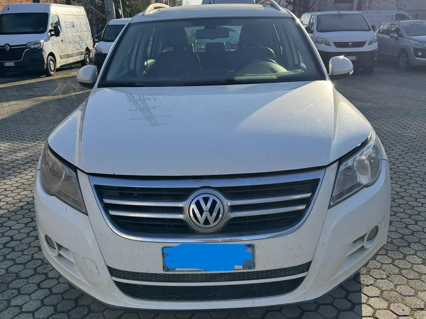 Volkswagen Tiguan Tiguan 2.0 tdi Sport 4 MOTION PELLE TETTO Bianco - 1