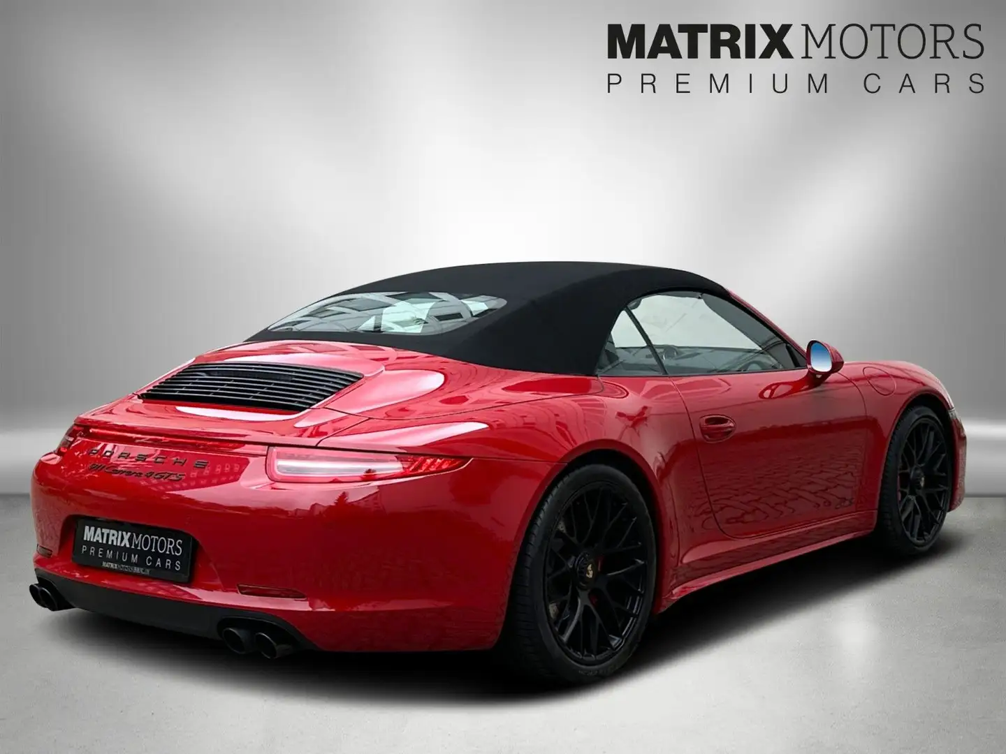 Porsche 991 Carrera 4 GTS Cabriolet Scheckheft&Approved Rouge - 2