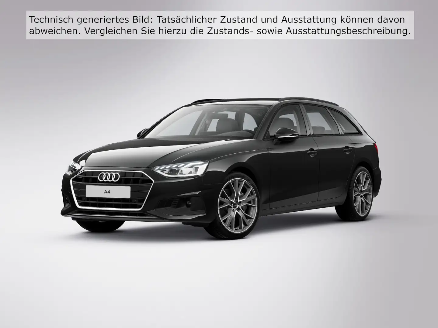 Audi A4 40 TFSI PDC NAVI+ AHK LM19 Schwarz - 2