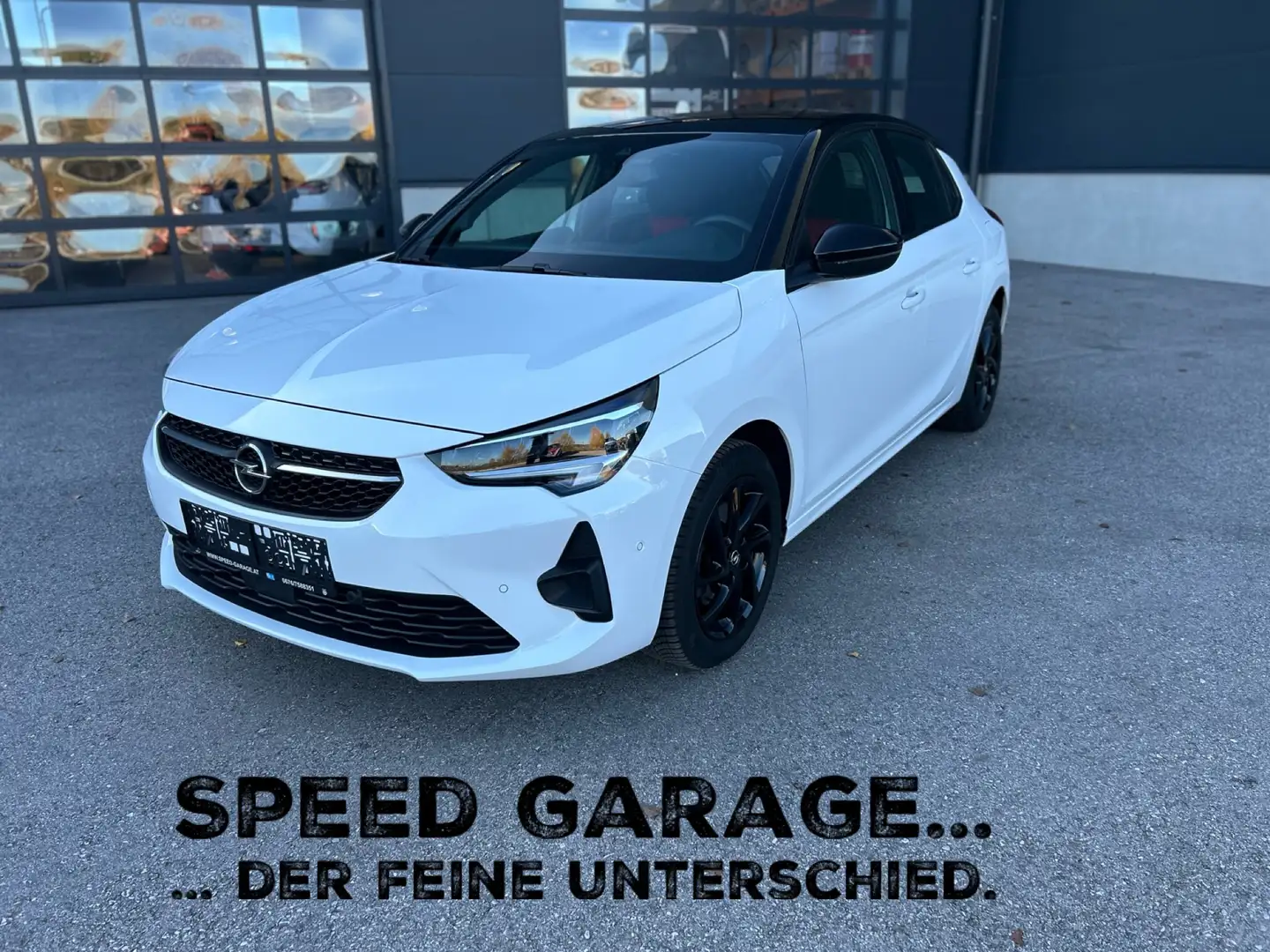 Opel Corsa 1.2l Turbo, Corsa GS, 8 Gang Aut., SERVICE NEU ! Weiß - 1