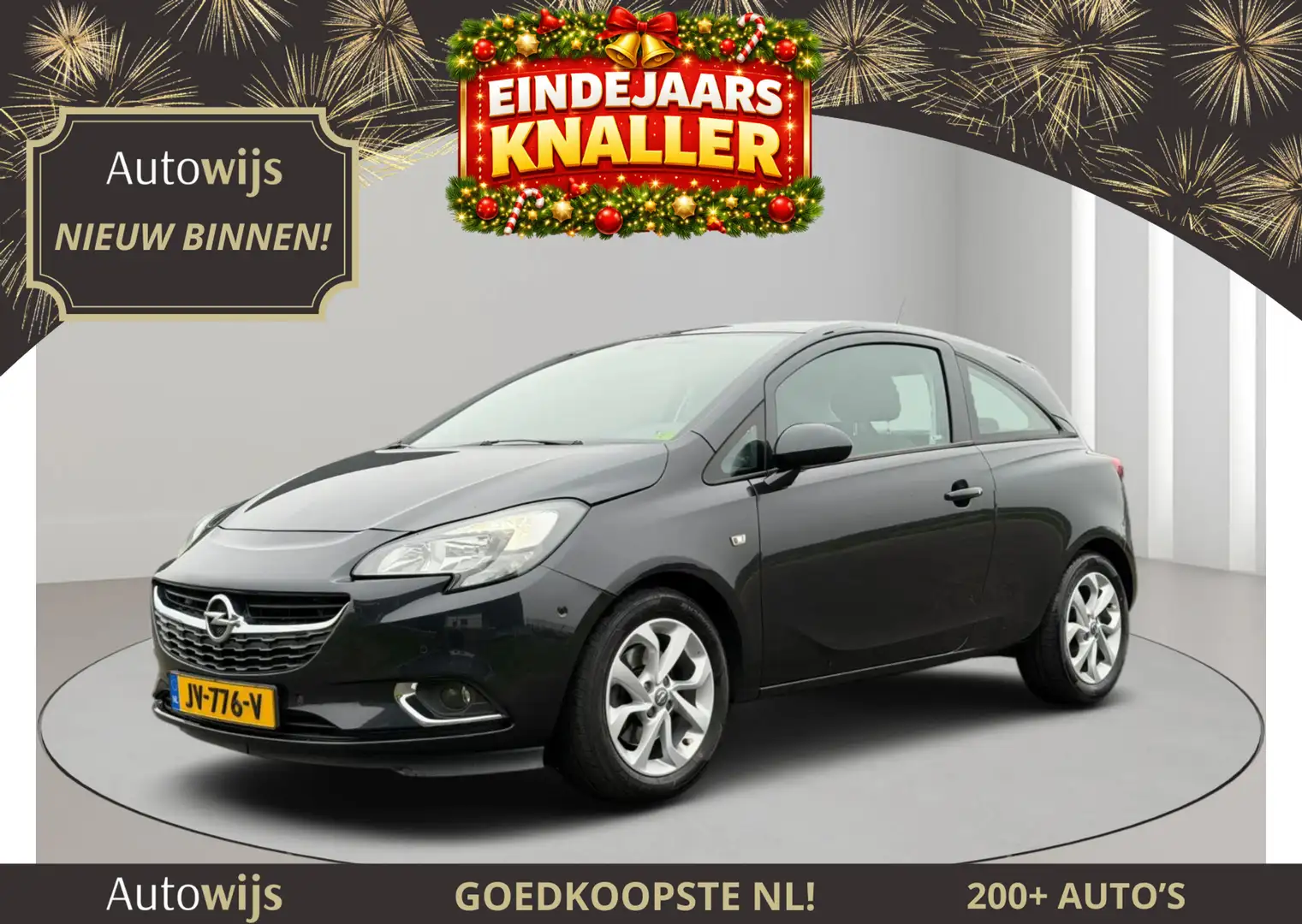 Opel Corsa 1.0 Turbo Color Edition|Camera|NL AUTO|Airco|PDC Noir - 1