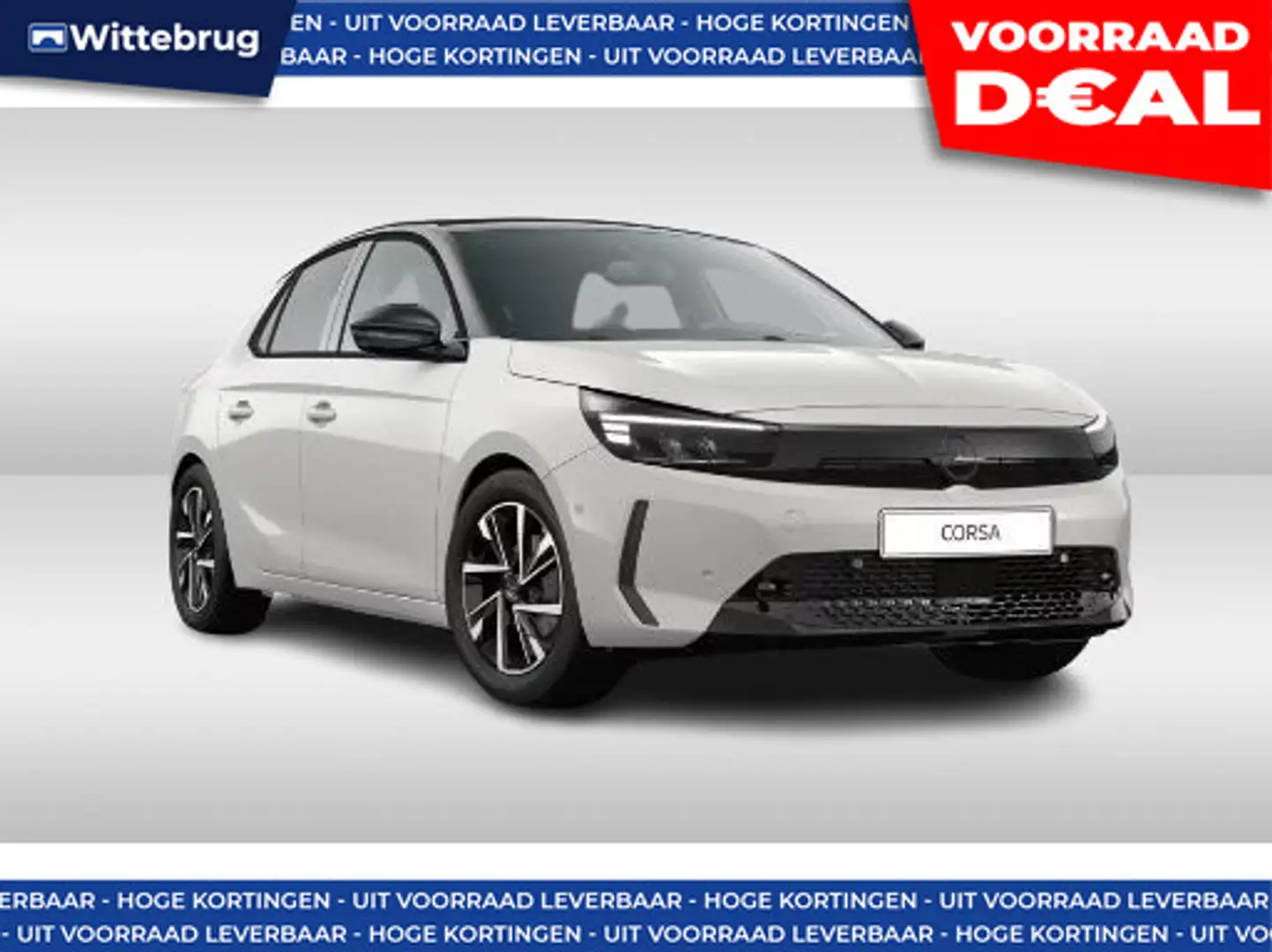 Opel Corsa 1.2 Turbo GS UIT VOORRAAD LEVERBAAR - DIRECT RIJDE Wit - 1