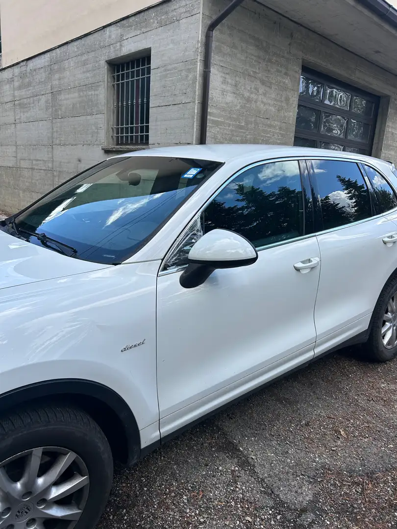 Porsche Cayenne DIESEL Blanc - 1