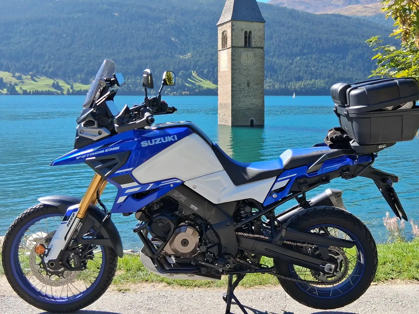 Suzuki V-Strom 1050DE Enduro stradale Azul - 1