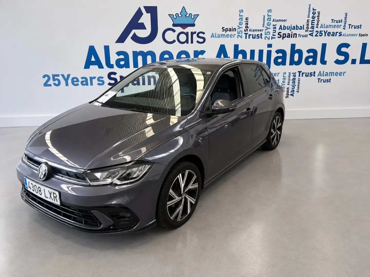 Volkswagen Polo 1.0 TSI R-Line 70kW Gris - 2