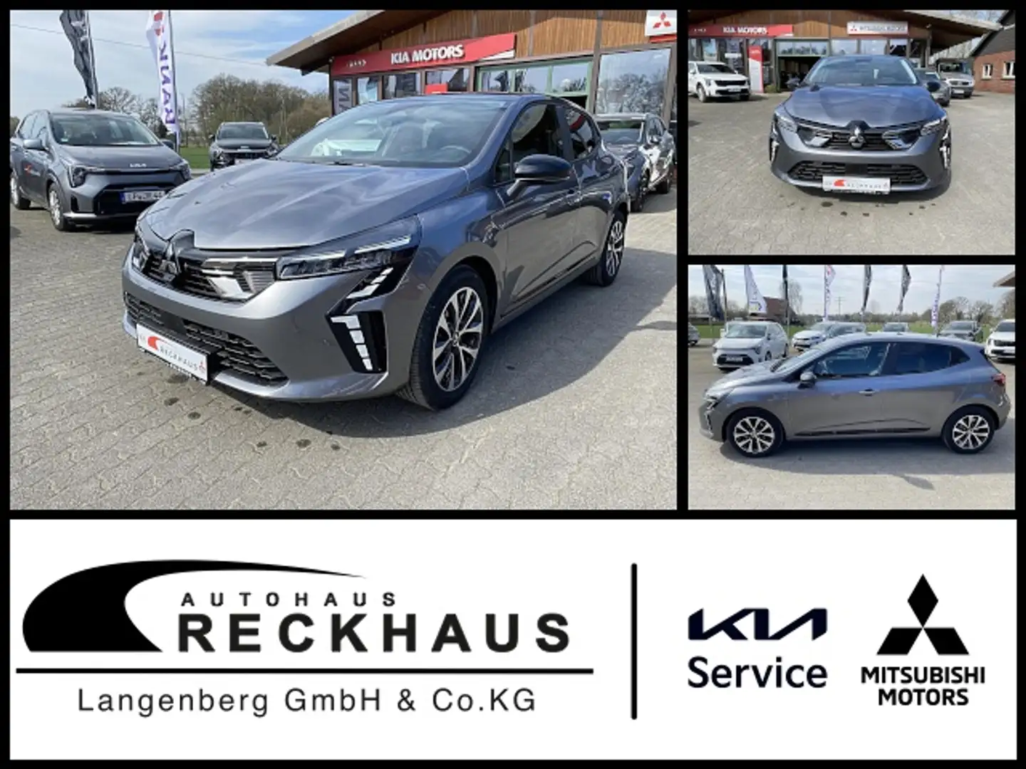 Mitsubishi Colt PLUS 1,0l Benziner 5MT Klima Navi Rückfahrkamera Сірий - 1