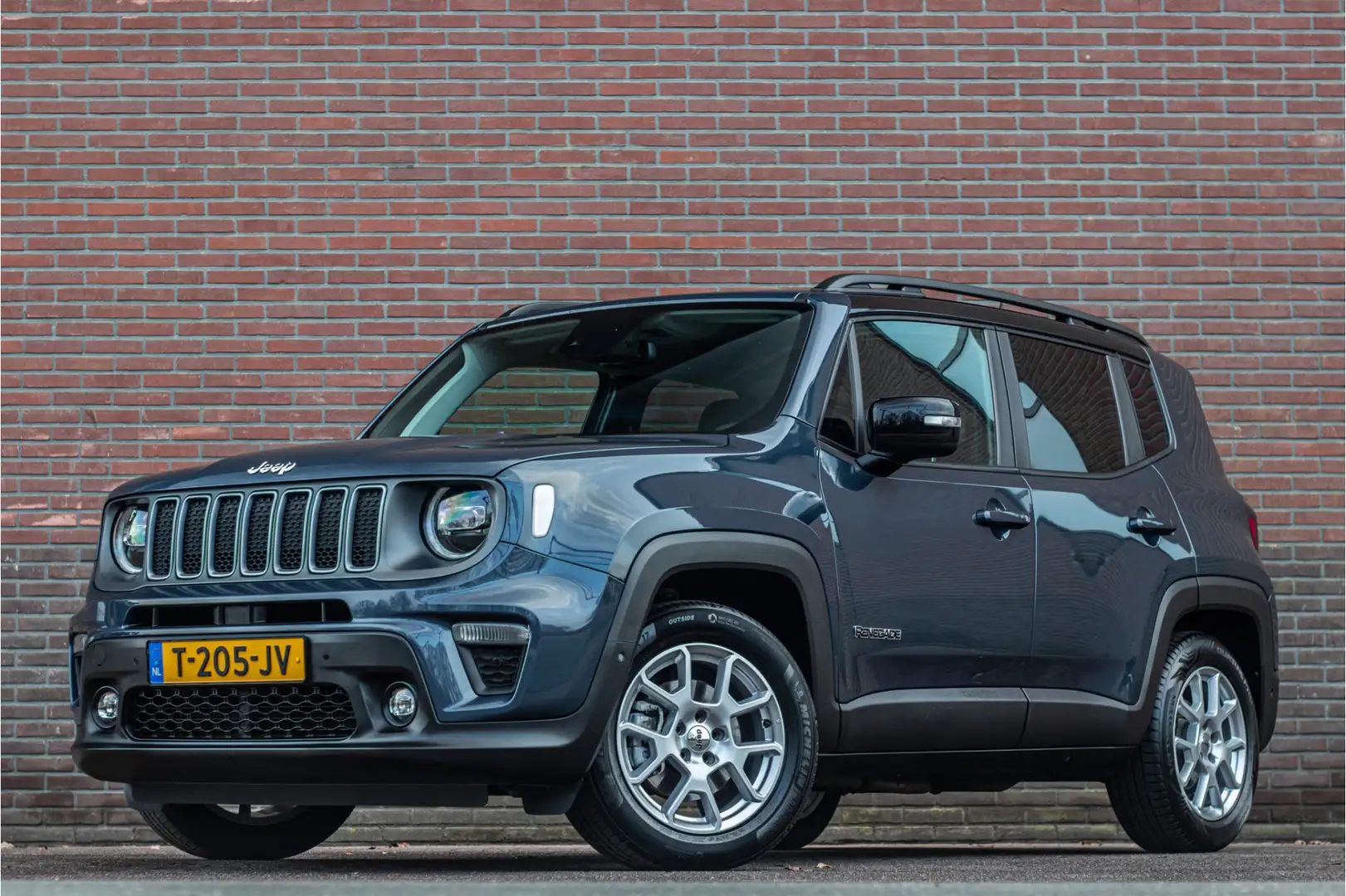 Jeep Renegade 1.5T e-Hybrid Limited, Origineel NL, Camera, Stoel Blau - 1