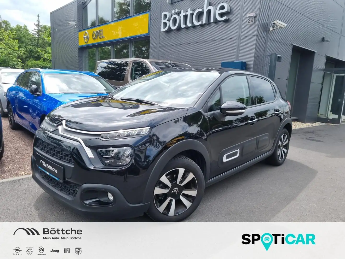 Citroen C3 1.2 Max LED/PDC/DAB/Kamera/Allwetter Schwarz - 1