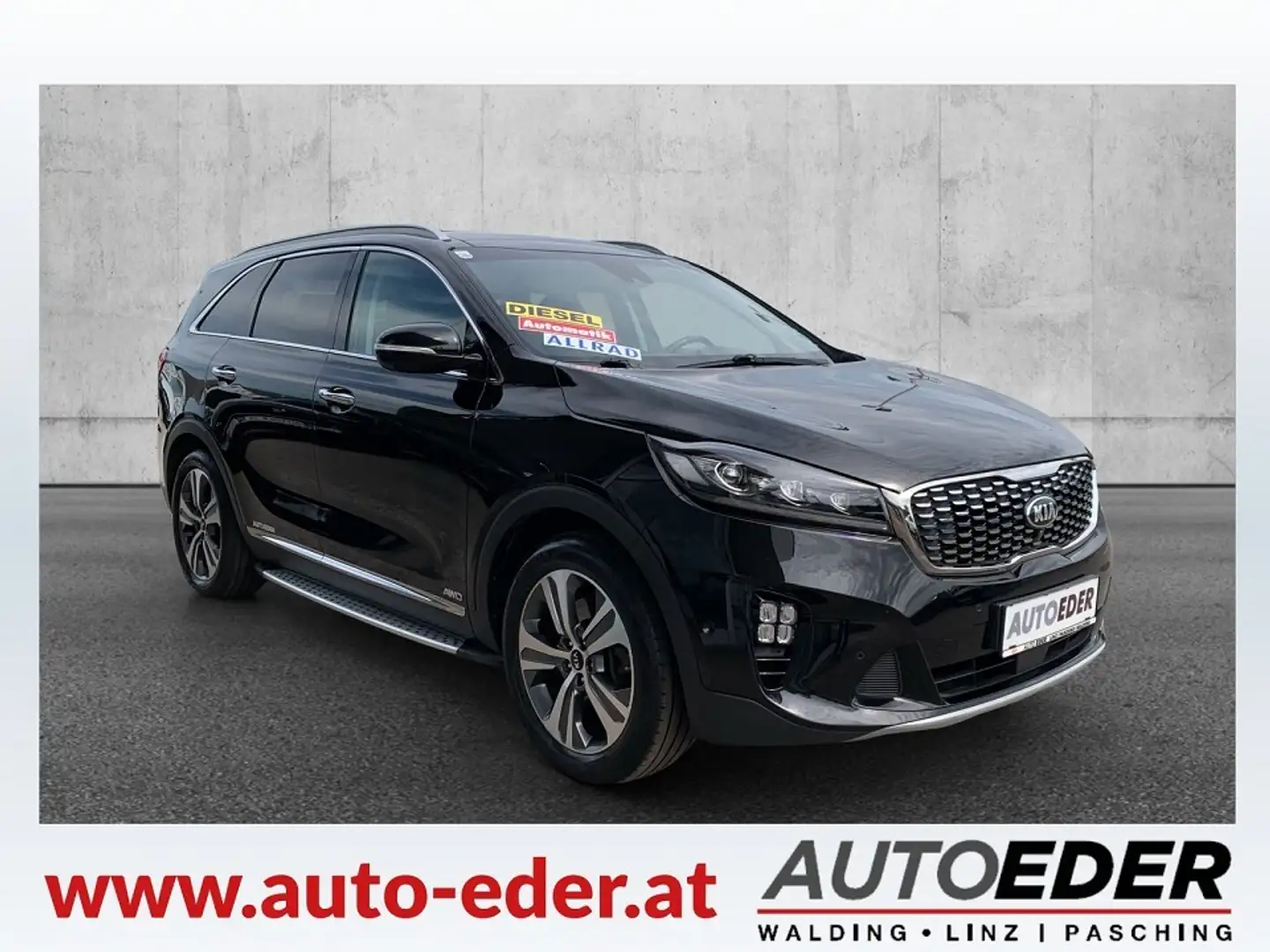 Kia Sorento 2,2 CRDi ISG AWD GT-Line Aut. Schwarz - 1