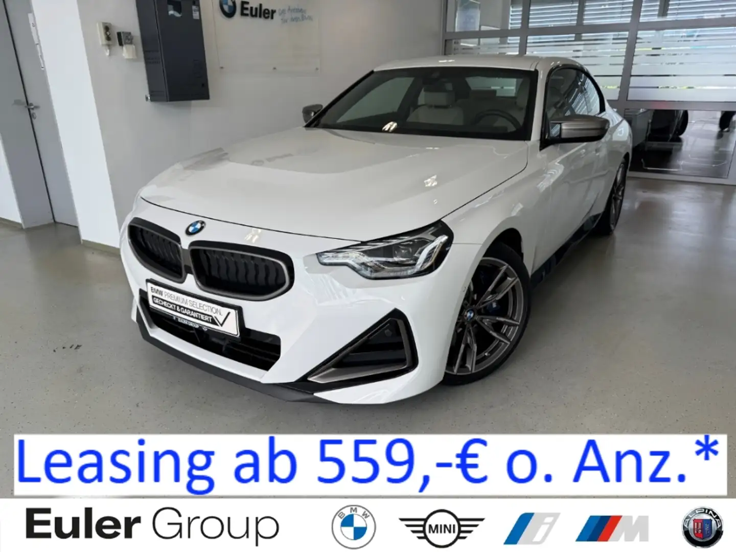 BMW 240 Coupe 19''M LCProf HiFi adLED ParkAss DrivAss Alb - 1