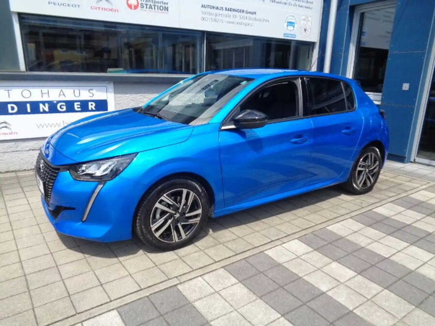 Peugeot 208 Allure  PT100 Blau - 2