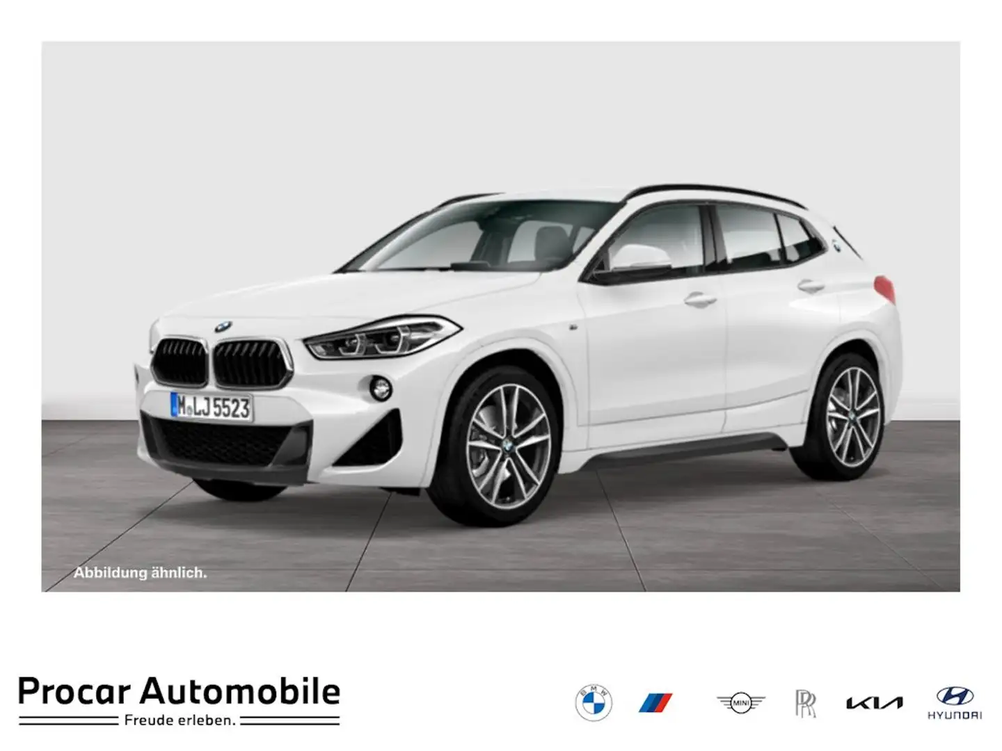 BMW X2 xDrive20i M Sport LED AHK ACC HUD RFK HiFi Weiß - 1