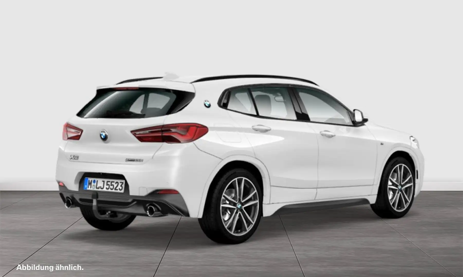 BMW X2 xDrive20i M Sport LED AHK ACC HUD RFK HiFi Weiß - 2