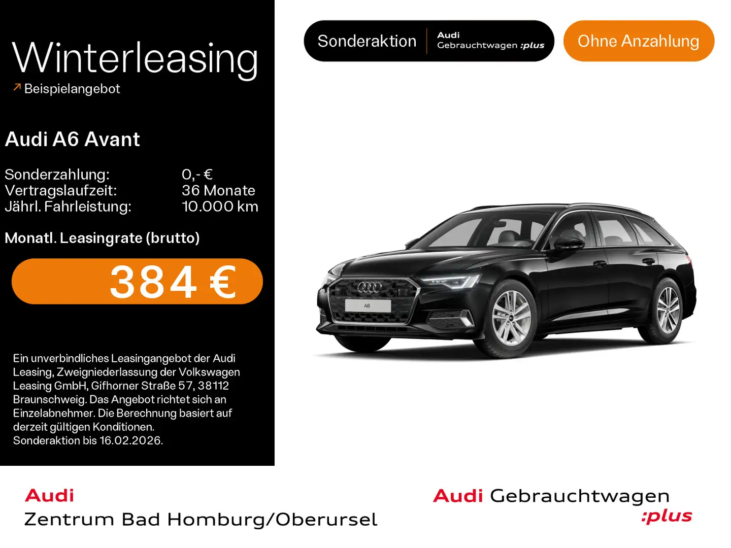 Audi A6 Sport advanced 40 TDI*Navi*LED*Alu*AHK* Schwarz - 1