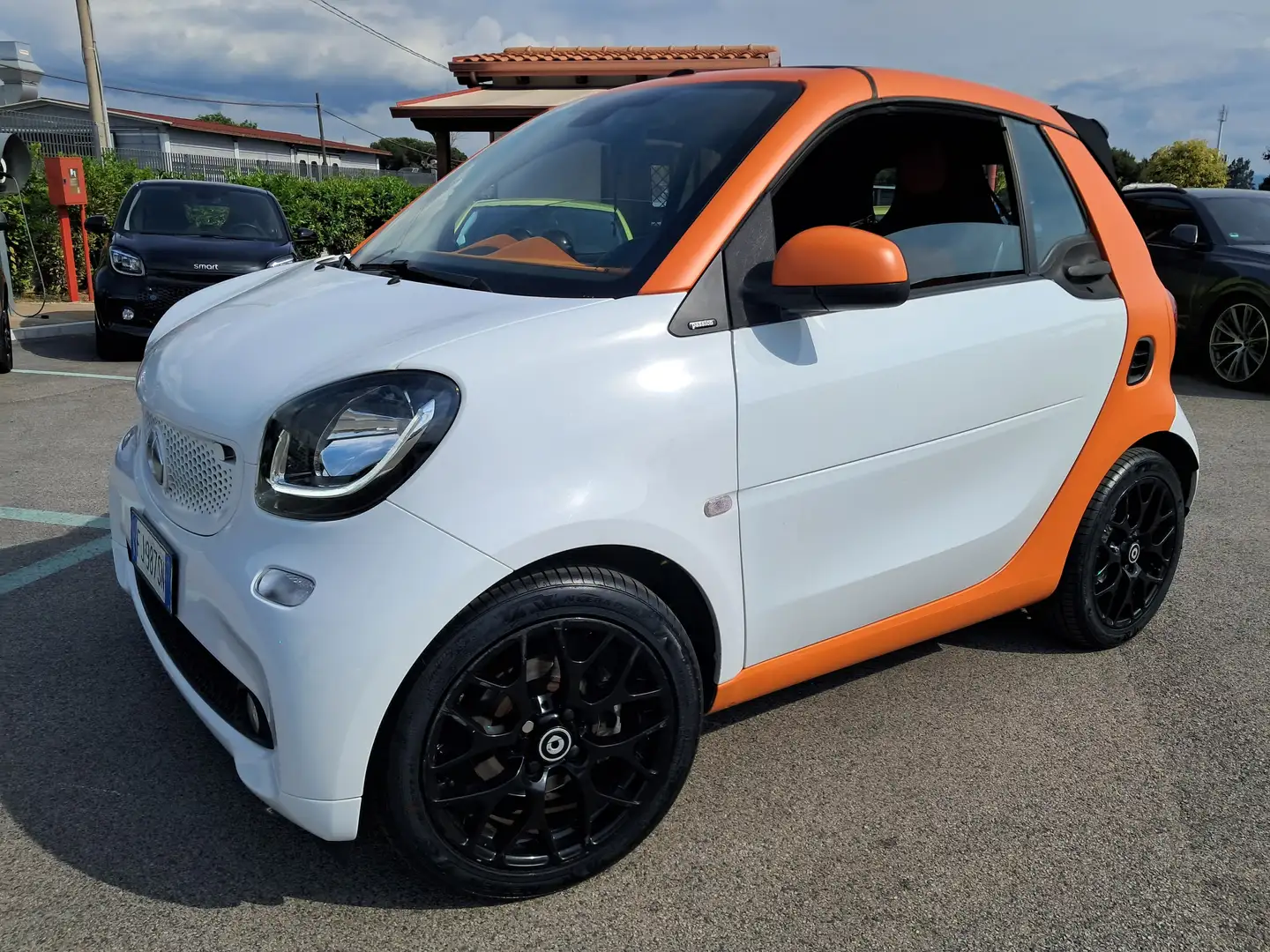 smart forTwo Cabrio 0.9 t Brabus Edition 90cv twinamic Blanco - 1