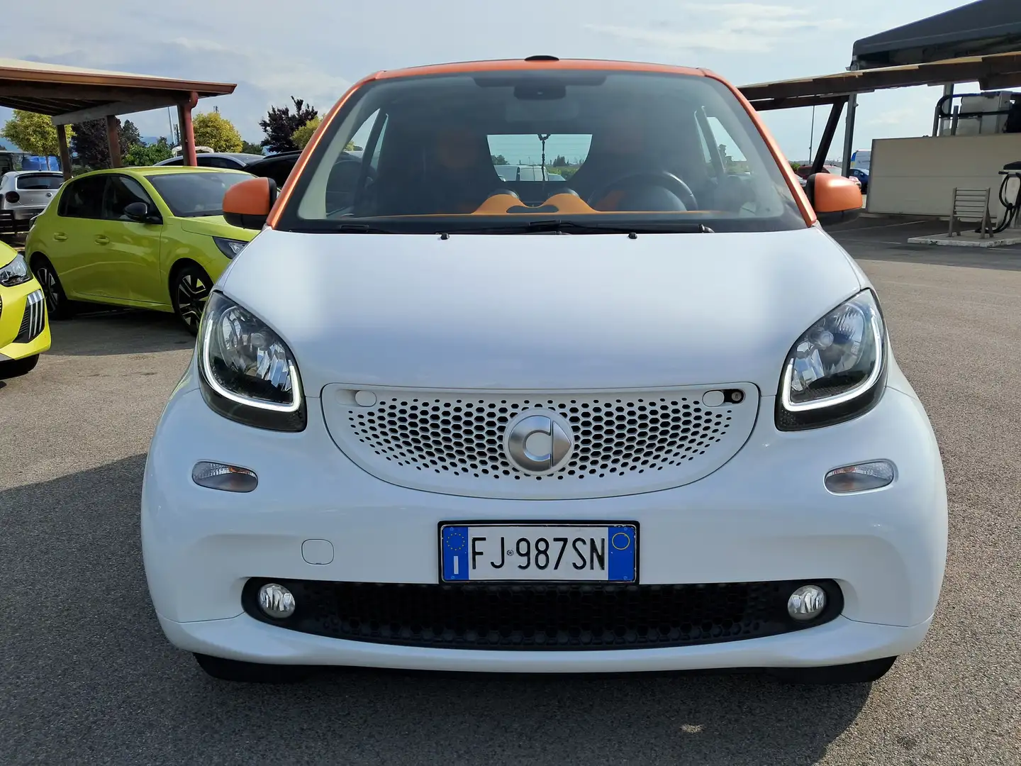 smart forTwo Cabrio 0.9 t Brabus Edition 90cv twinamic Blanco - 2