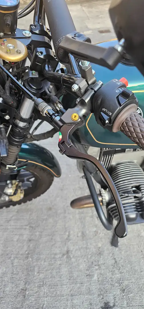 BMW R 45 Cafe racer Verde - 2