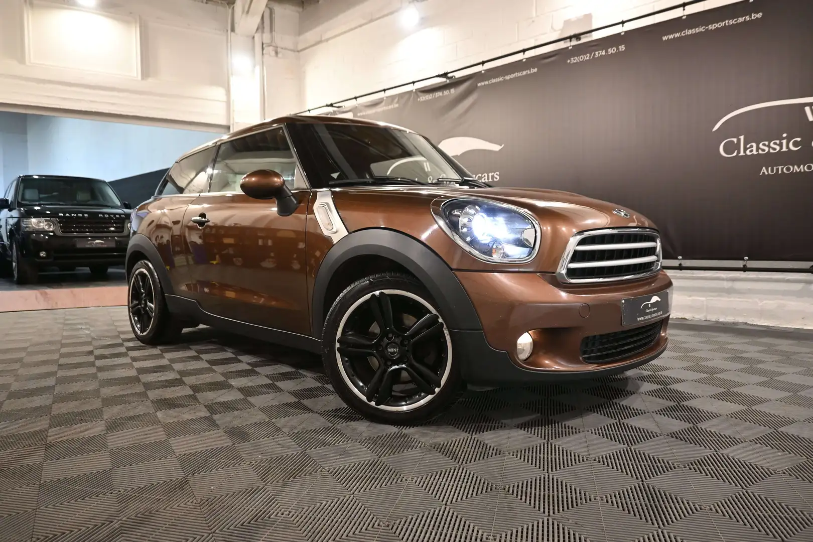 MINI Cooper D Paceman 1.6 D PACK SPORT / CUIR / GPS NAVI / PANO Brown - 2