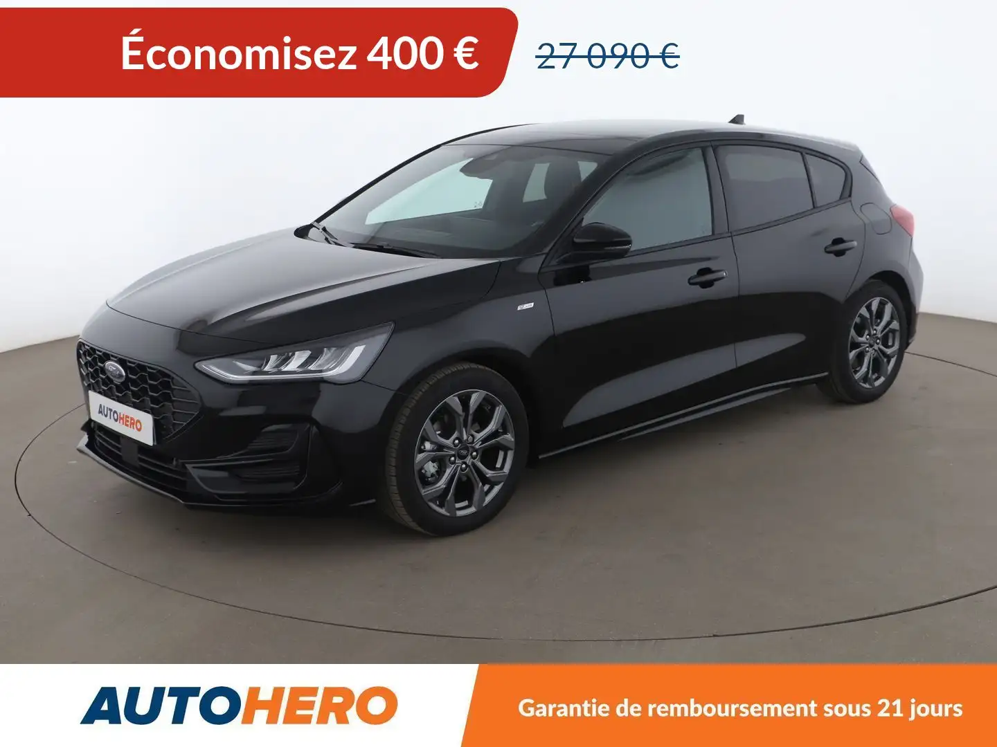 Ford Focus 1.0 EcoBoost mHEV ST Line X PowerShift Noir - 1