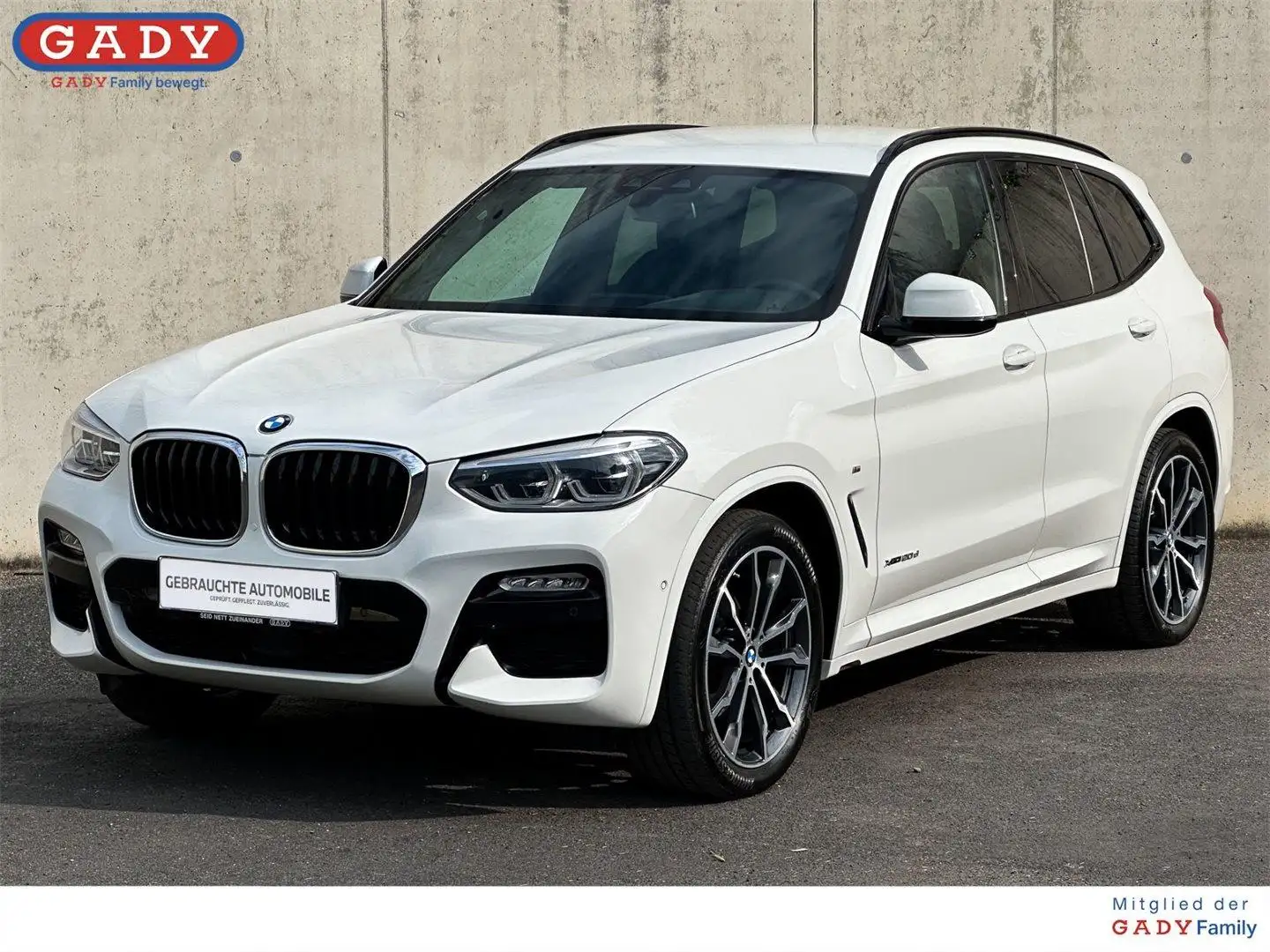 BMW X3 xDrive20d Weiß - 1