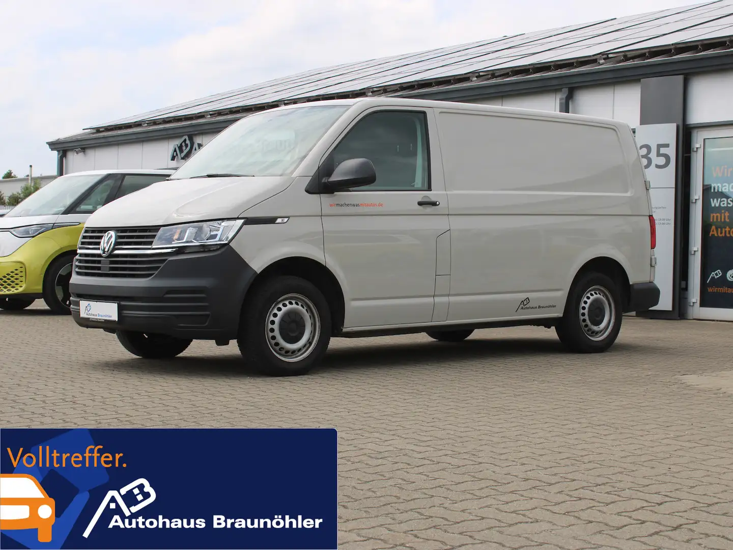 Volkswagen T6.1 Transporter Kasten 2.0 TDI*Klima*AHK* Gris - 1