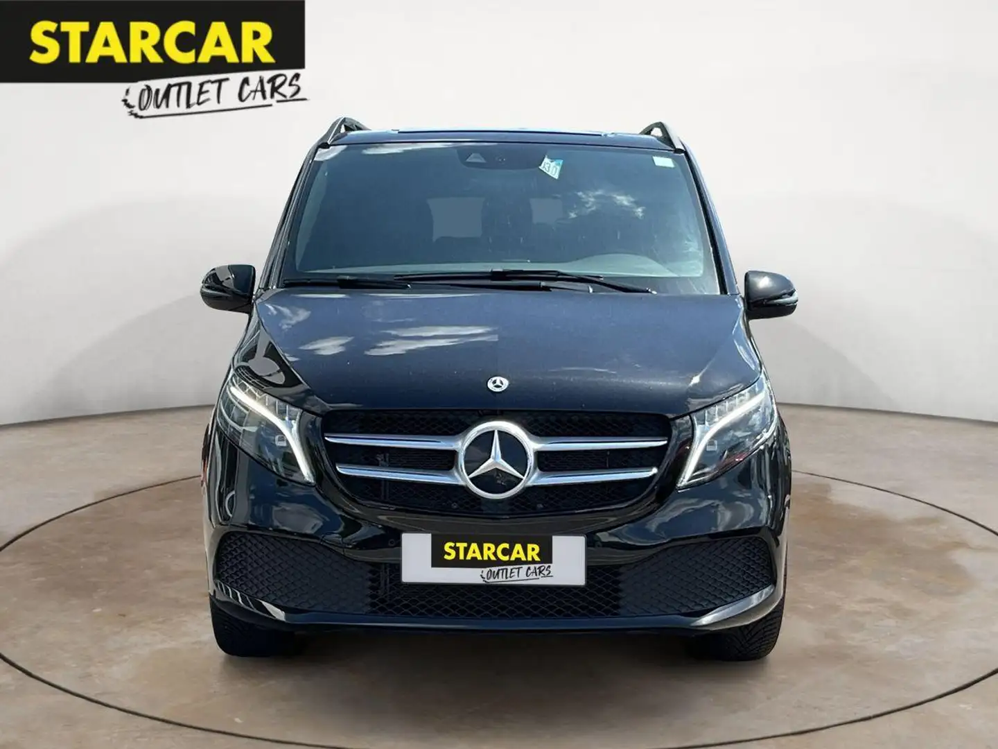 Mercedes-Benz V 250 V250d AVANTGARDE LANG+8-SITZE+AHK+LEDER+PARKPAKET Schwarz - 2