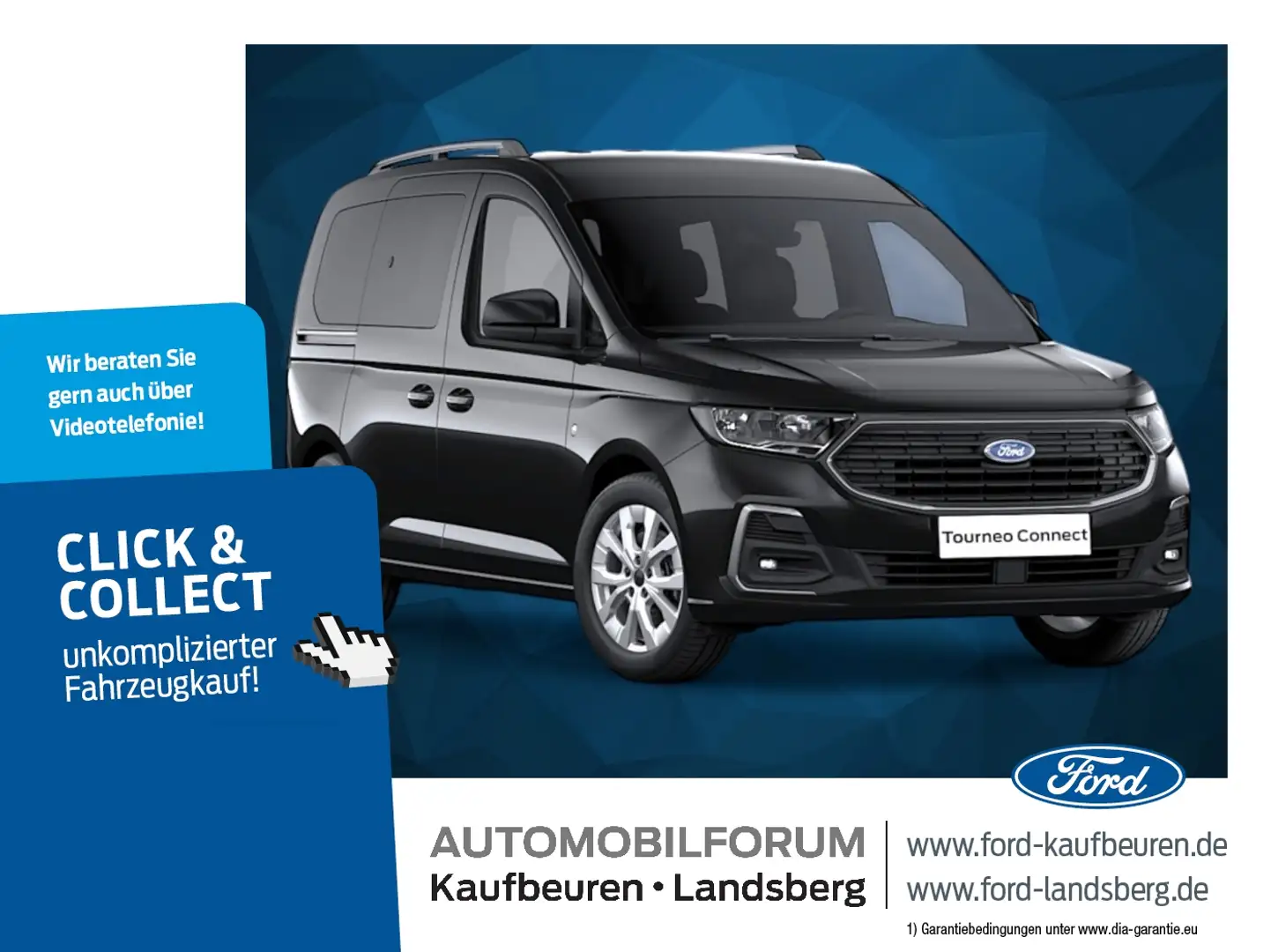 Ford Tourneo Connect TITANIUM L1 | AUTOMATIK | LED crna - 1