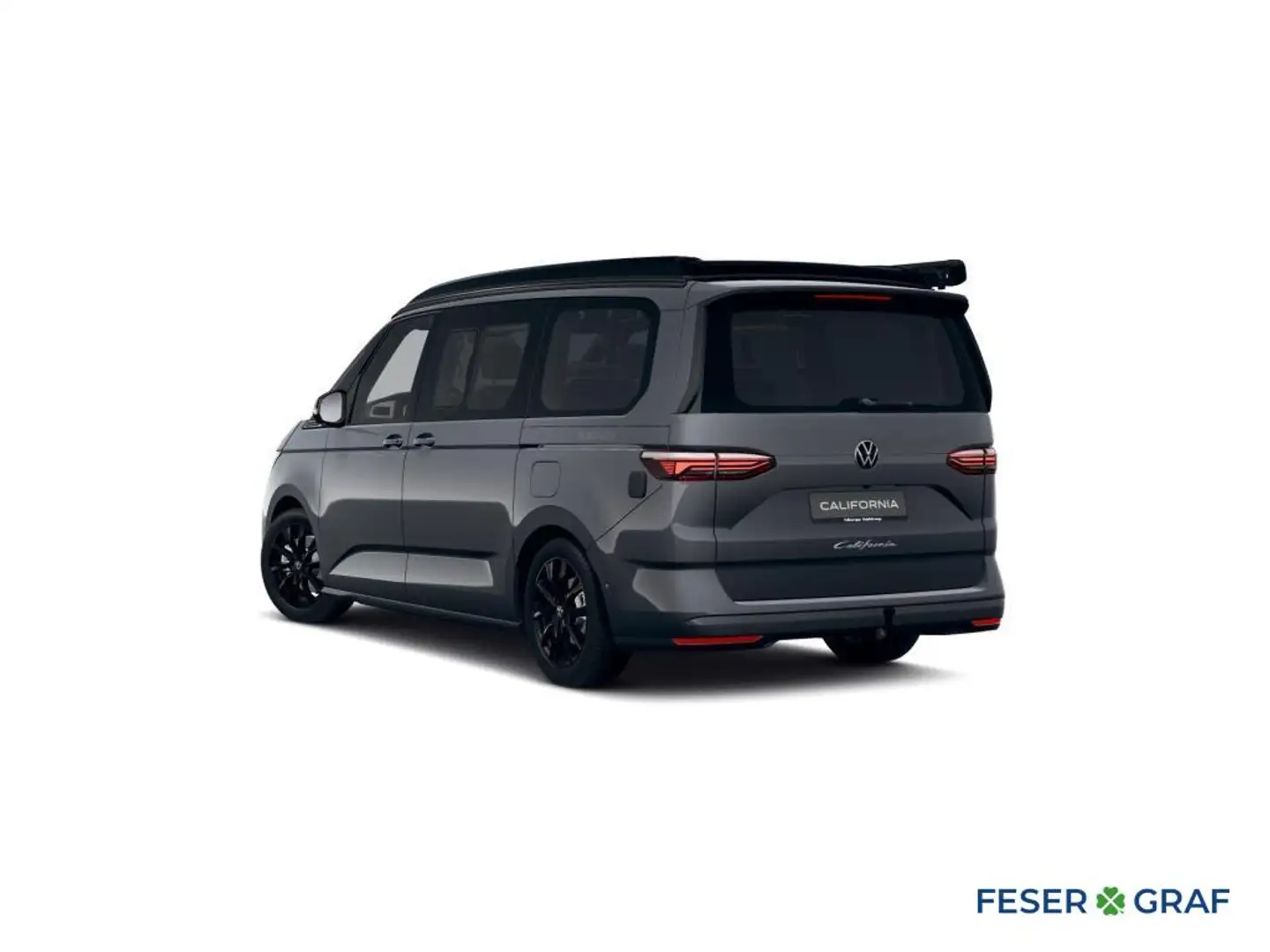 Volkswagen T7 California Beach Tour 110 kW Sofort Verfügbar Zwart - 2