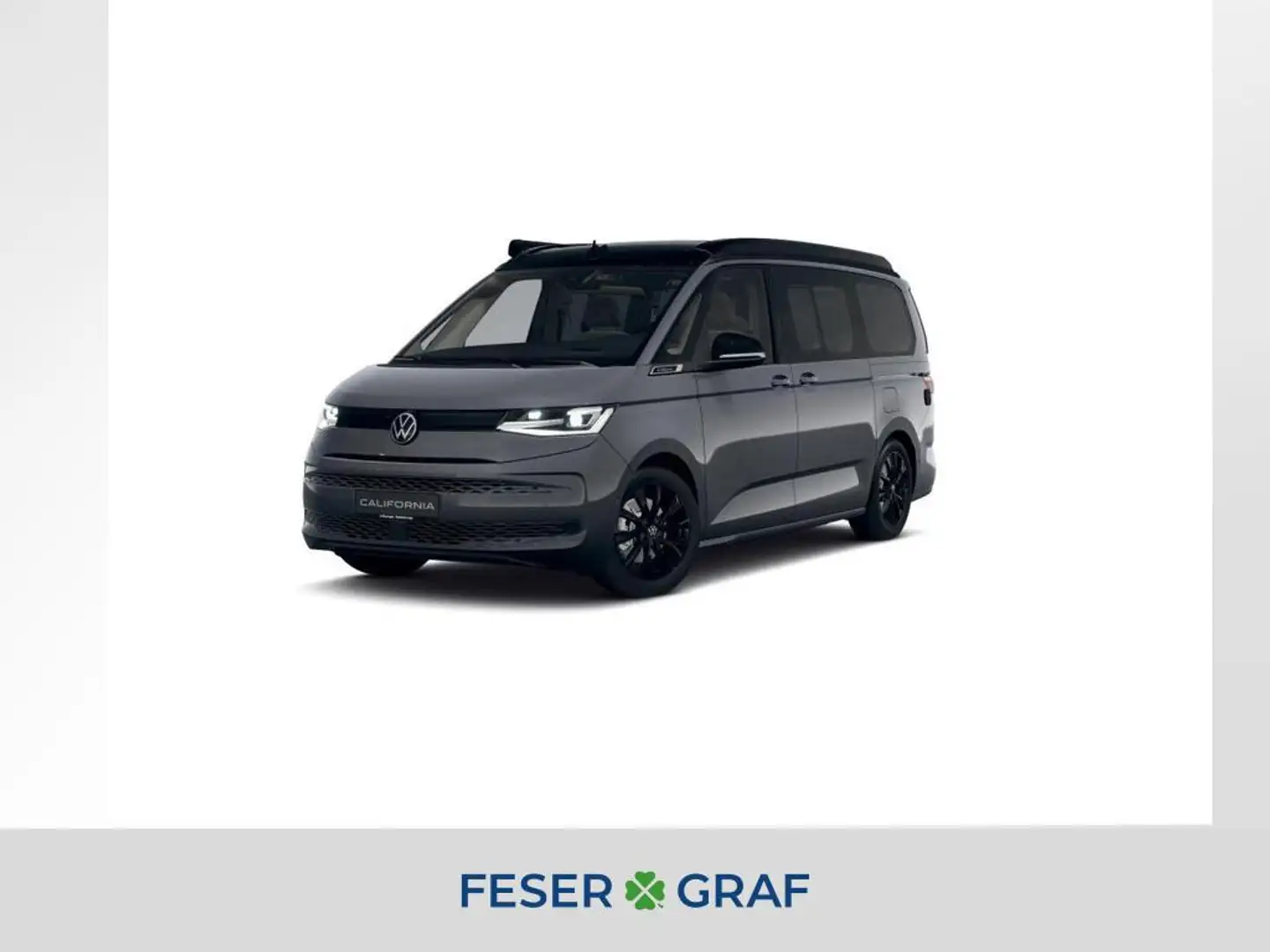 Volkswagen T7 California Beach Tour 110 kW Sofort Verfügbar Zwart - 1
