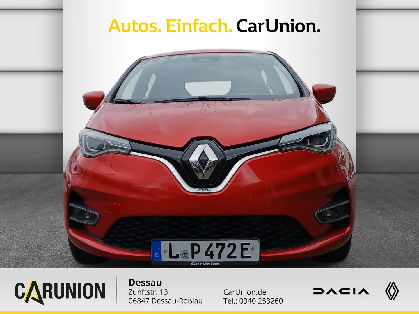 Renault ZOE E-Tech 100% el. EXPERIENCE Batterie R110 Z.E Rood - 2