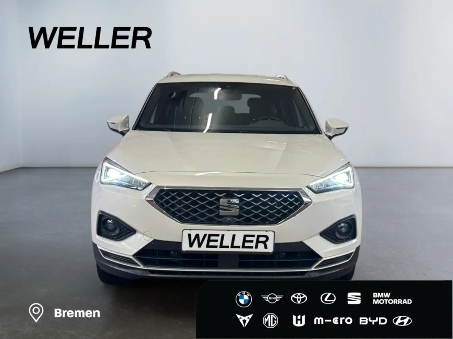 SEAT Tarraco 2.0 TDI 4Drive DSG Xcellence AHK*360Grad Weiß - 2