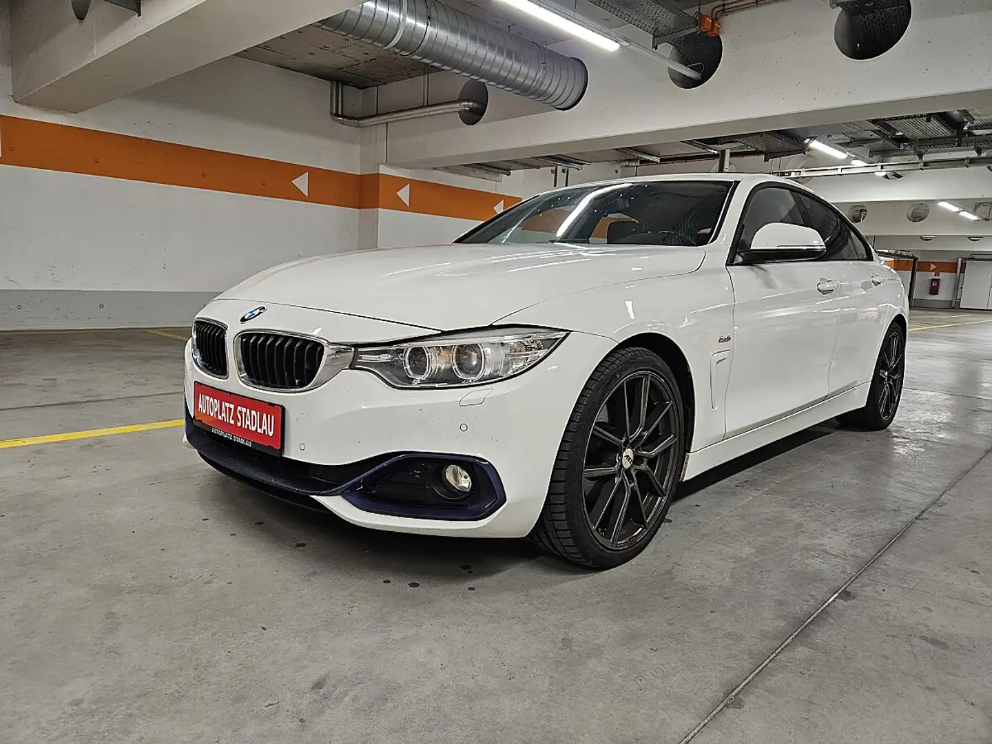 BMW 420 d Gran Coupe Advantage Aut. Weiß - 1