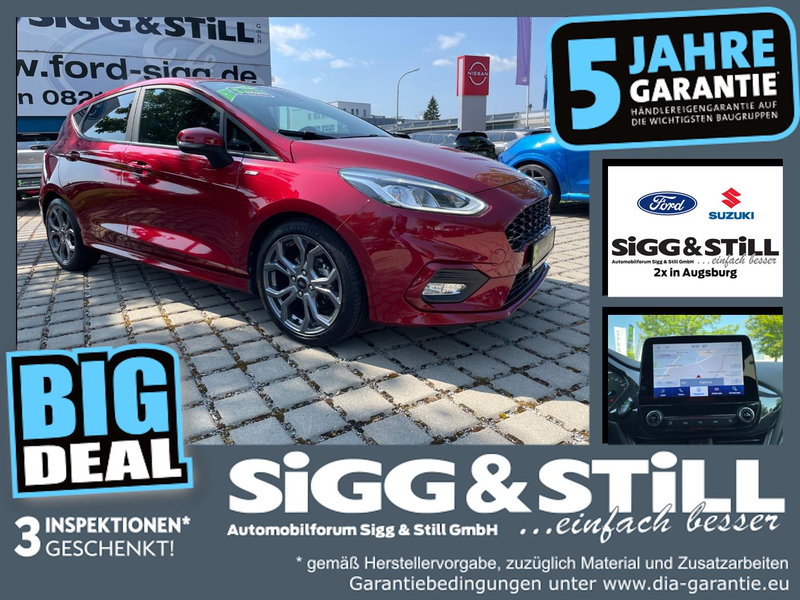 Ford Fiesta 1.0 ST-Line NAV*KLIMAAUT*SHZ*PDC*SPUR*TEMP