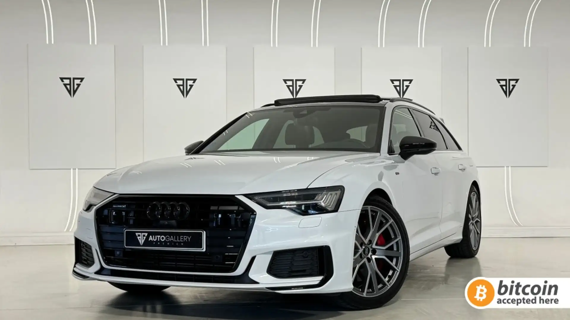 Audi A6 Avant 55 TFSIe quattro Competittion S tronic Blanc - 1
