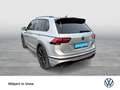 Volkswagen Tiguan 2.0 R BLACKSTYLE 4X4 LEDER PANO AHK LM21 Argent - thumbnail 3