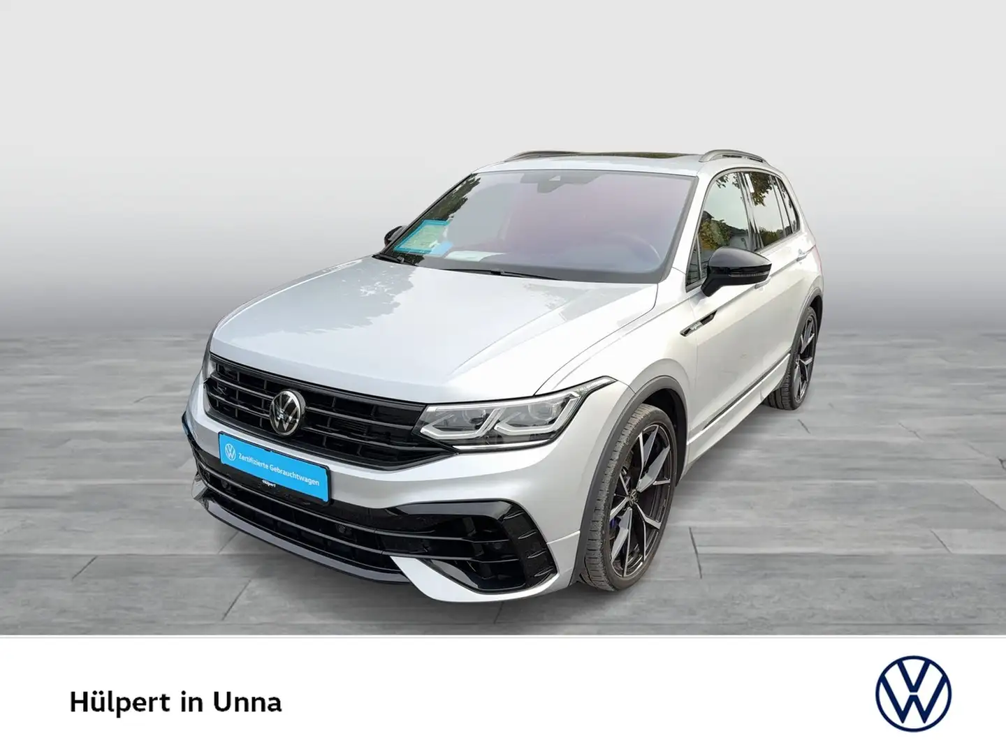Volkswagen Tiguan 2.0 R BLACKSTYLE 4X4 LEDER PANO AHK LM21 Argent - 2
