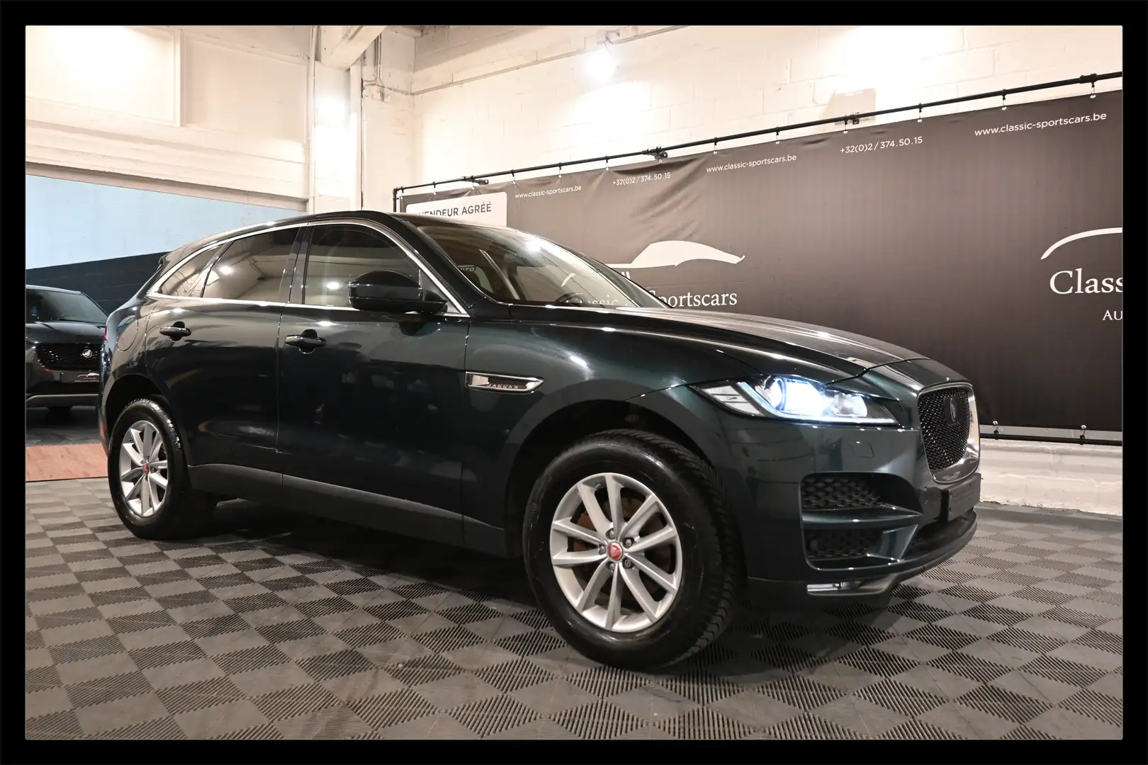 Jaguar F-Pace 2.0 D AWD  EURO 6 / CAMERA / CARPLAY / GPS NAVI Brown - 1