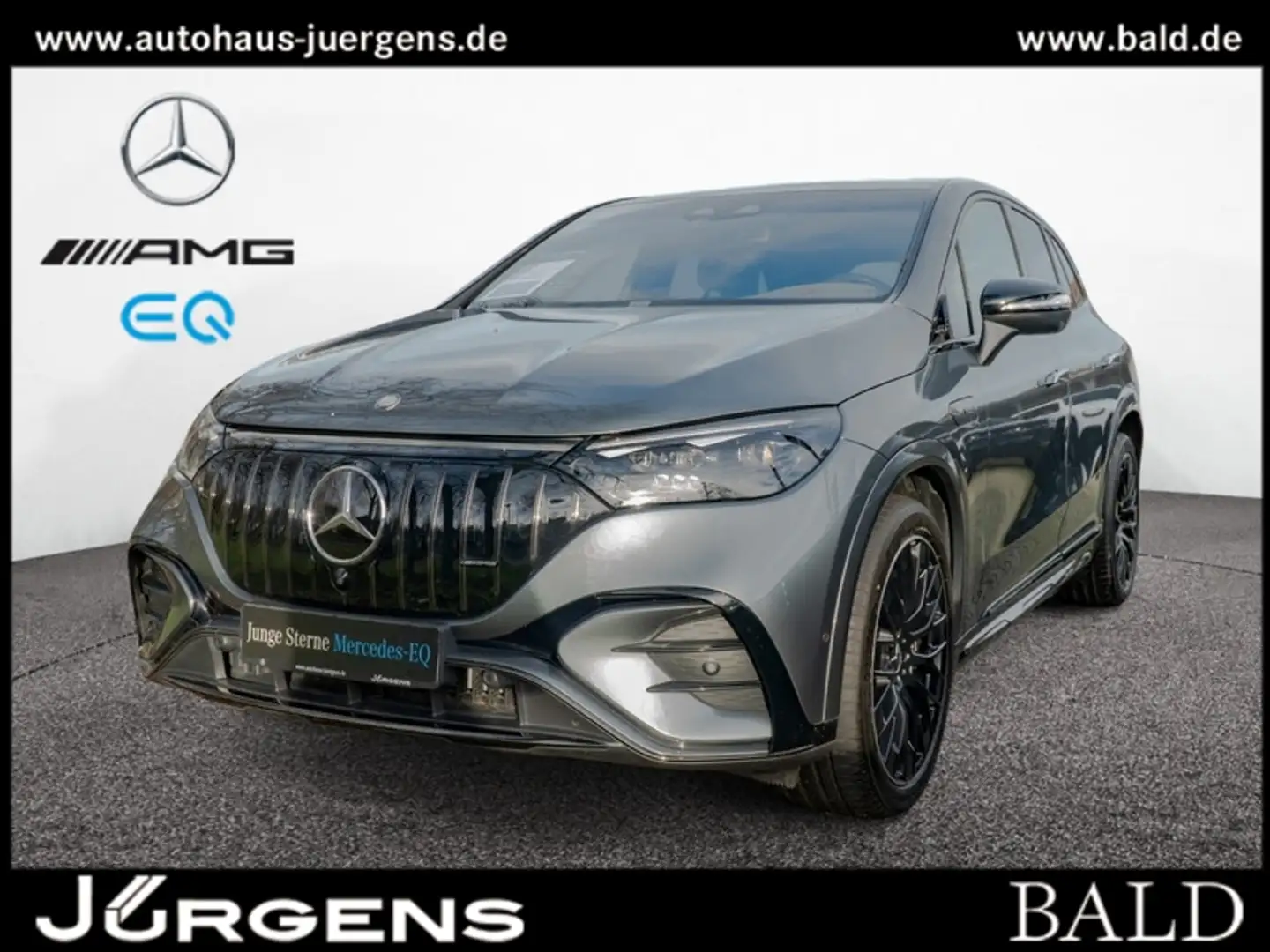 Mercedes-Benz EQE SUV EQE 43 AMG 4M SUV Hyper/Pano/Burm/Night/Memo/21" Gris - 1