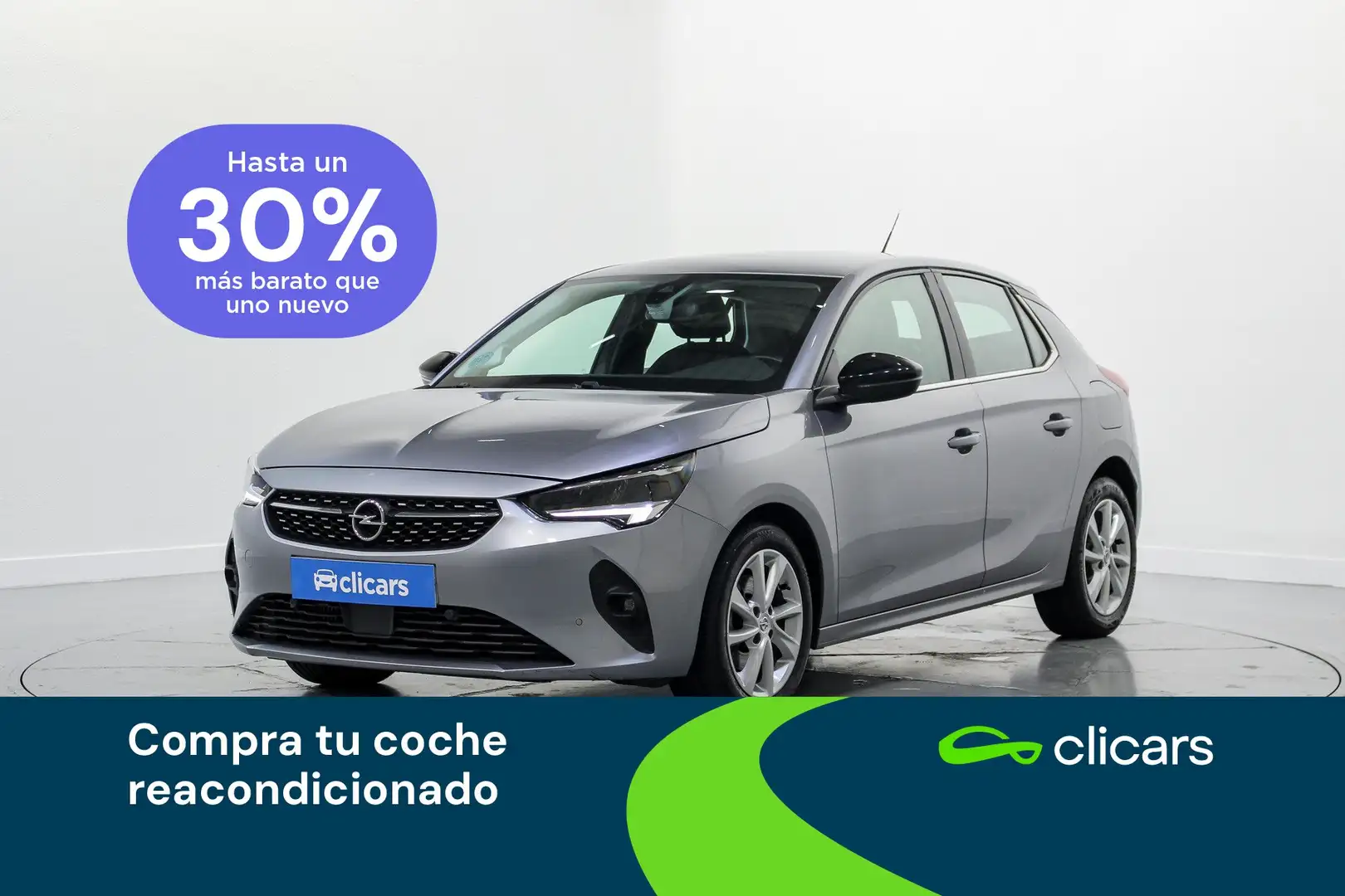 Opel Corsa 1.2T XHL S/S Elegance 100 Plateado - 1