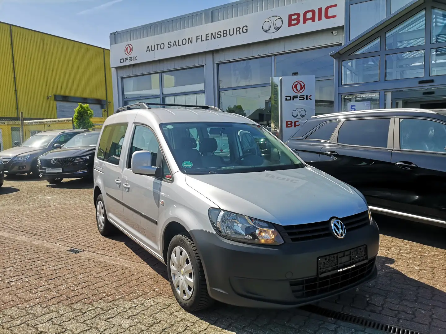 Volkswagen Caddy Trendline EcoFuel*TÜV 10.2026*Klima*Erdgas Grau - 1