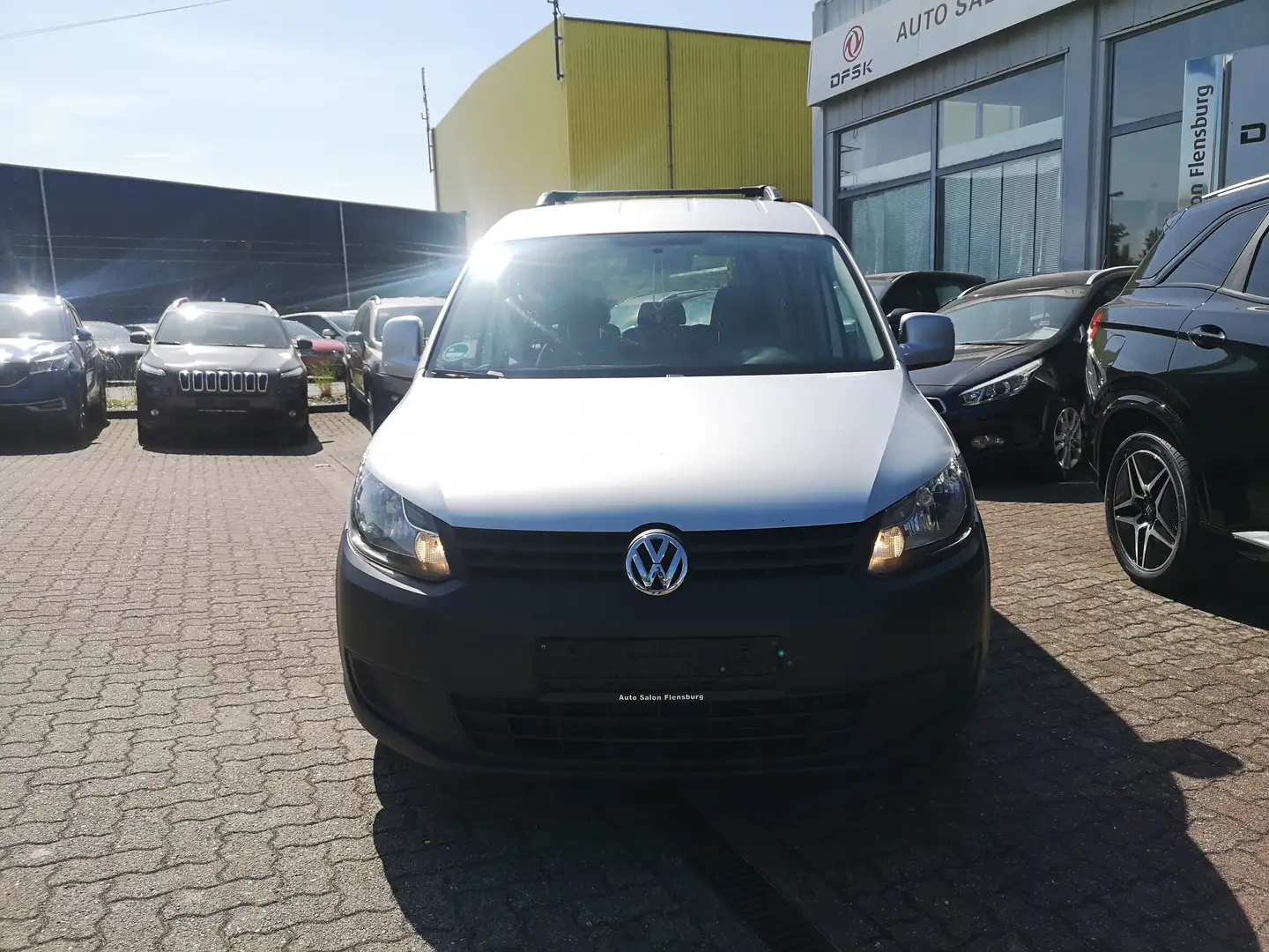 Volkswagen Caddy Trendline EcoFuel*TÜV 10.2026*Klima*Erdgas Grau - 2