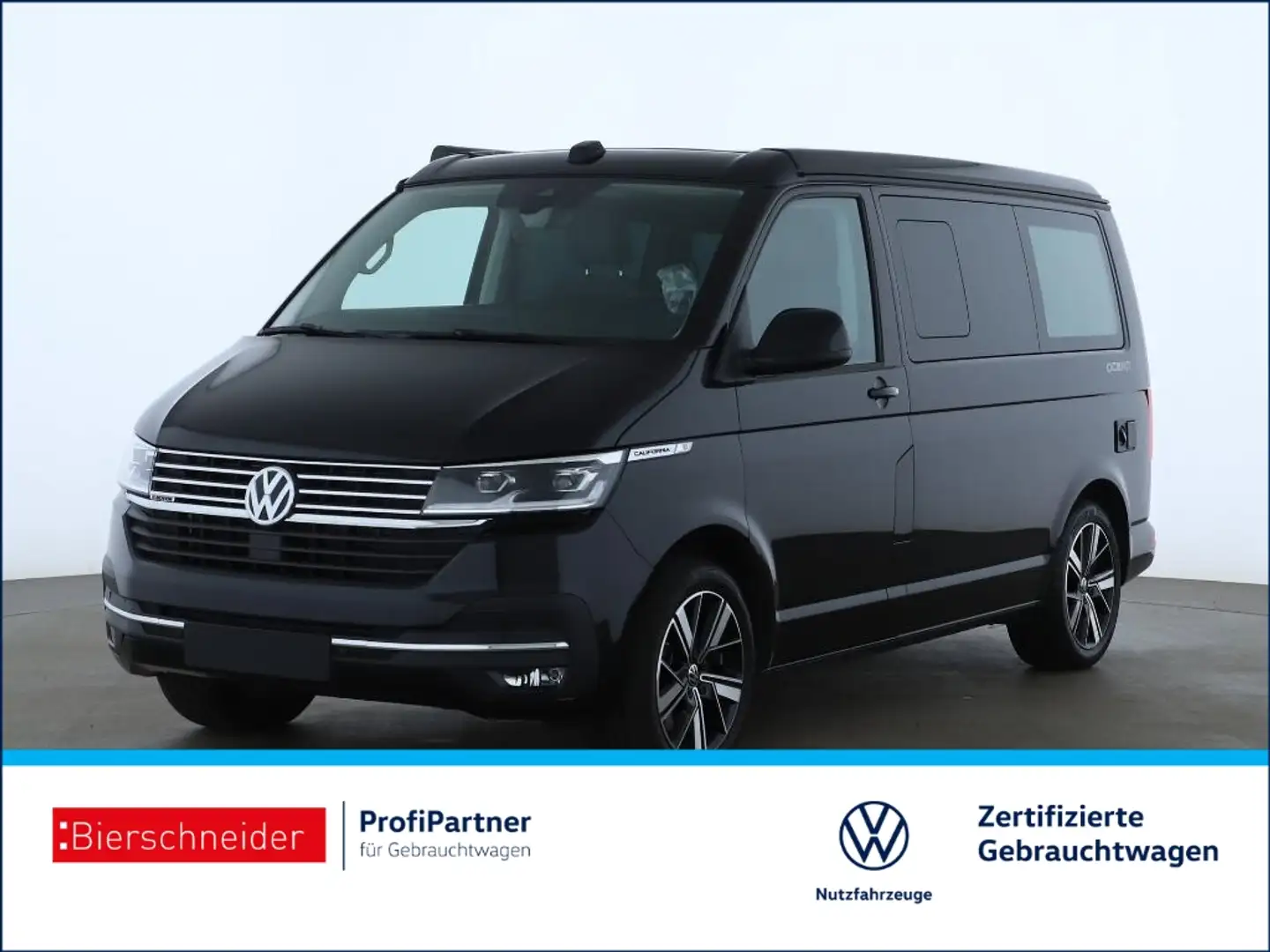 Volkswagen T6.1 California 2.0 TDI DSG 4Mo. Ocean 5.-J.-GAR ACC AHK KAMERA AL Czarny - 1