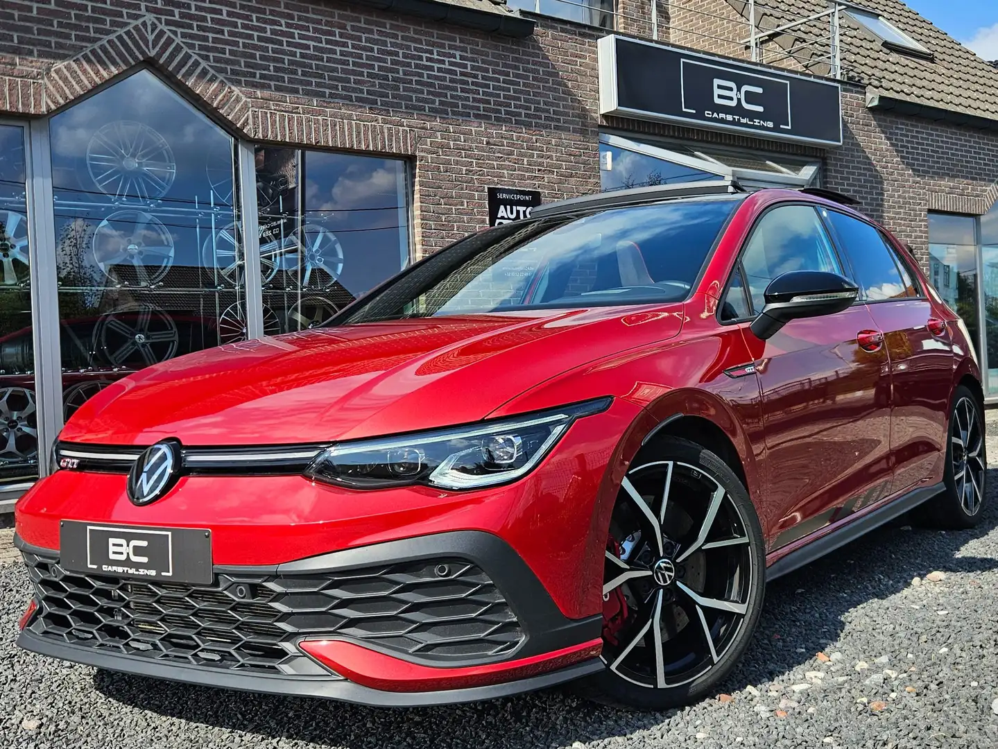 Volkswagen Golf GTI Clubsport Akrapovic, DCC, Pano, ... Rouge - 1