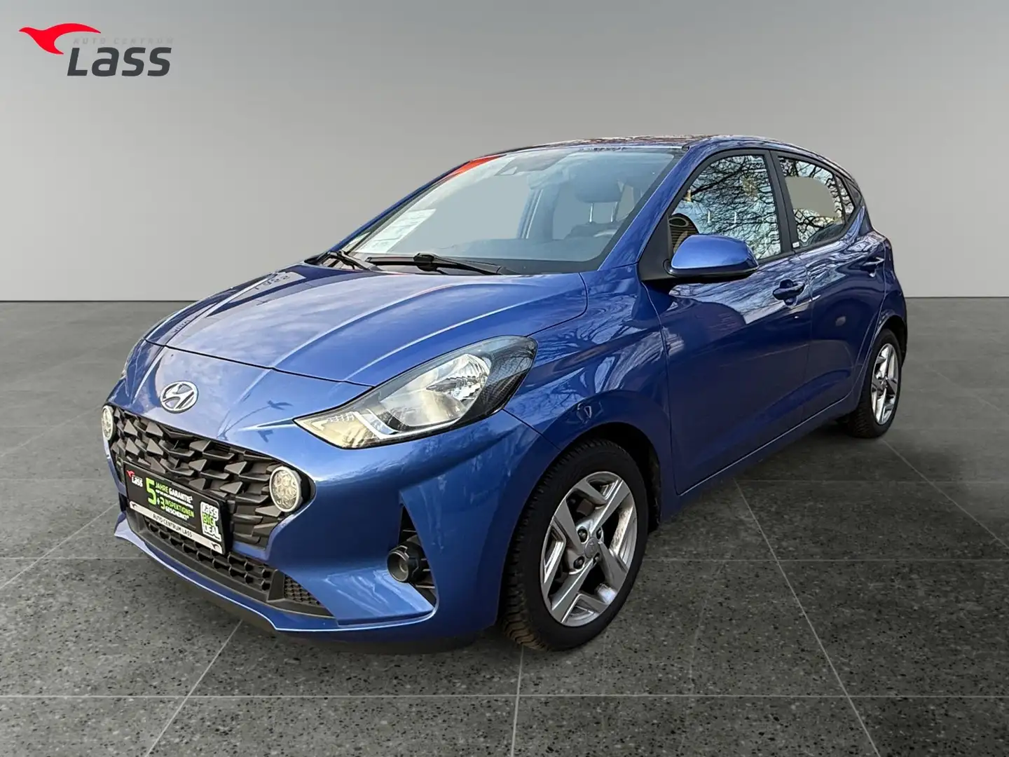 Hyundai i10 1.0 Trend Automatik Sitzheizung GJR PDC Blau - 2