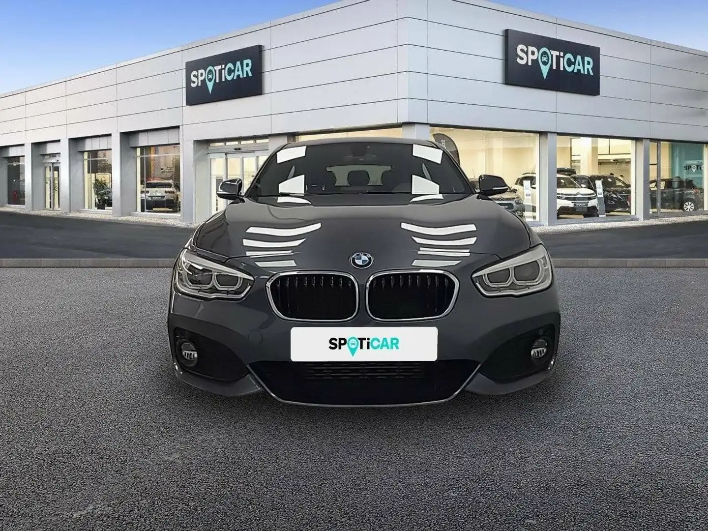 BMW 118 118dA Business Gris - 2
